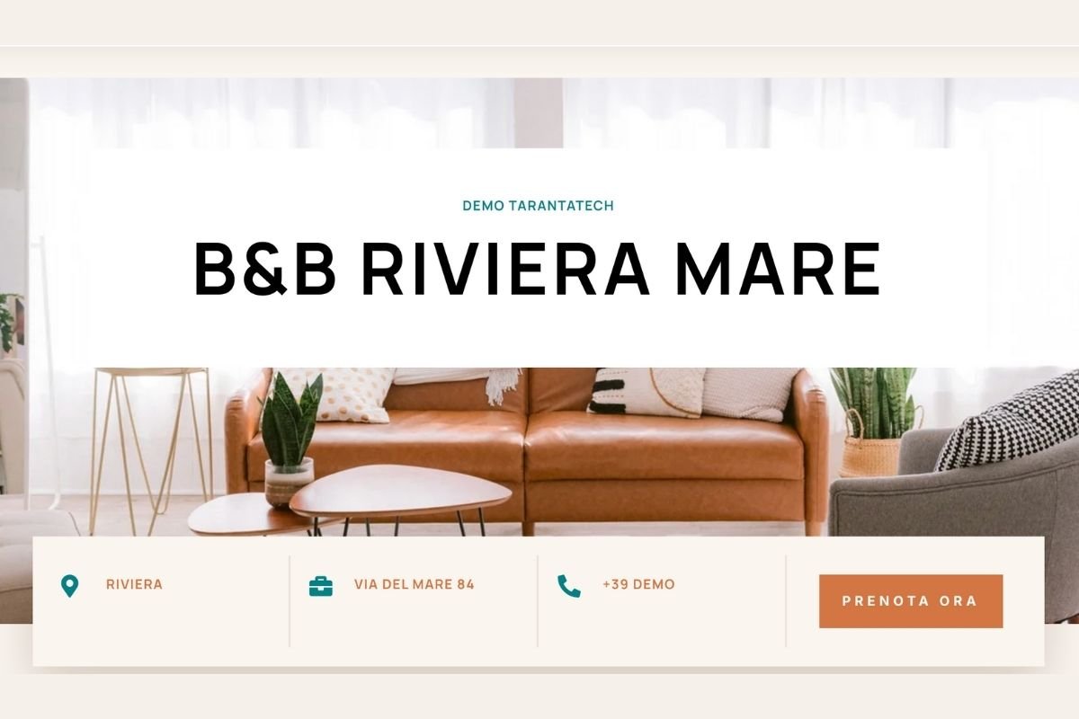 sito web b&b sito in affitto